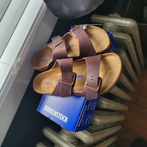 Birkenstock Arizona, leather & suede, BNIB